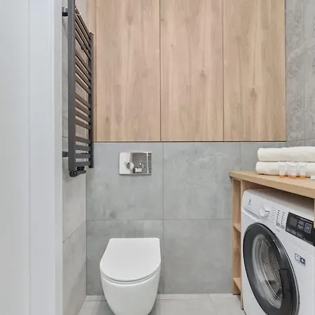 River View With Balcony & Free Garage By Renters Apartment Wroclaw
